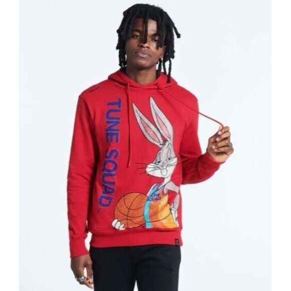Other - De.Kryptic Space Jam Sweatshirt Bugz Tune Squad Rhinetone Hoodie Sz 2XL